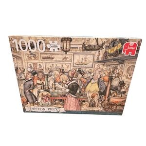 Jumbo 1000 Piece Anton Pieck‎ Puzzle Vintage Scene Excellent Quality